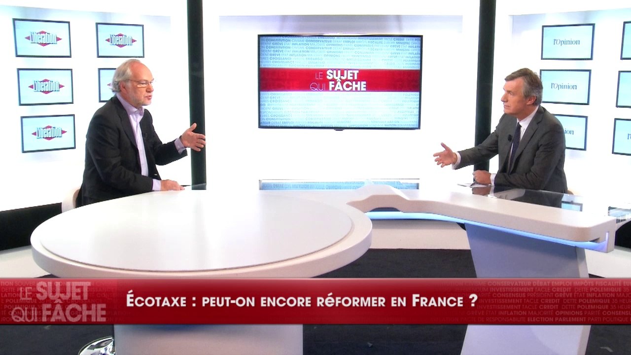 Joffrin - Ecotaxe : « La décision de Ségolène Royal est très mauvaise »