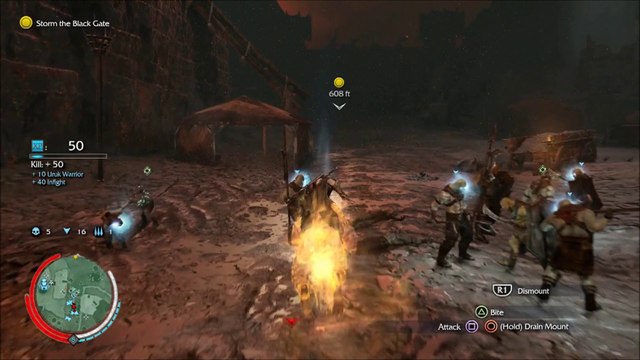 Middle Earth Shadow of Mordor Walkthrough Gameplay part 28 The Final Battle (PS4)