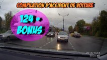 Compilation d'accident de voiture n°124   Bonus / Car crash compilation #124