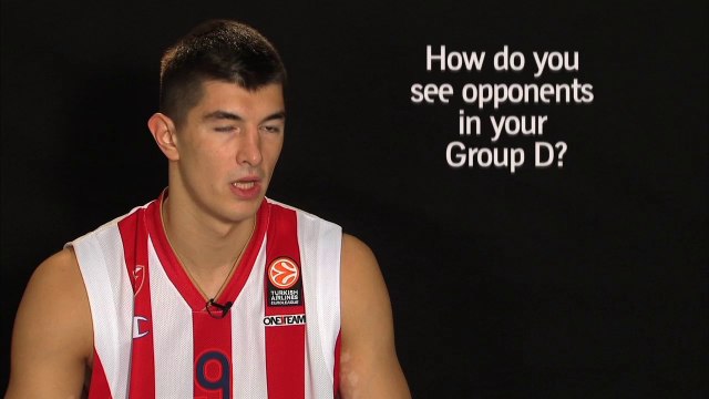 Pre-season interviews: Luka Mitrovic, Crvena Zvezda Belgrade