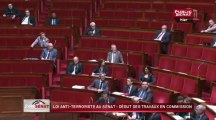 Loi anti-terrorisme au sénat : début des travaux parlementaires