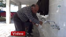 Cami Cemaati Sıcak Suya Kavuştu