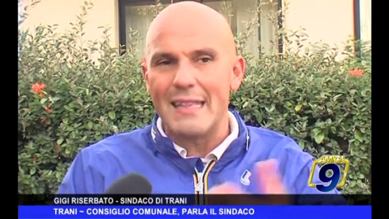 TRANI | Consiglio comunale, parla il Sindaco