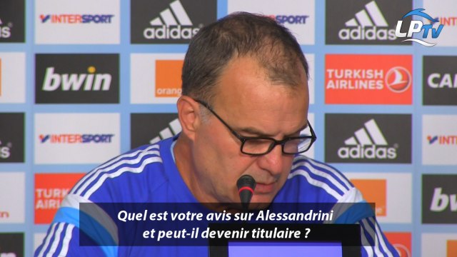 Bielsa parle d'Alessandrini