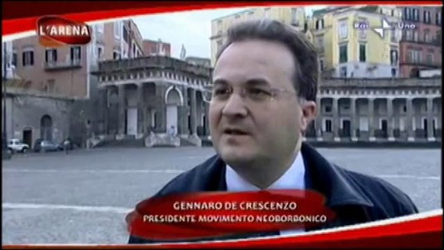 Neoborbonici alla trasmissione L'arena [Regno delle Due Sicilie - Borbone - Briganti)