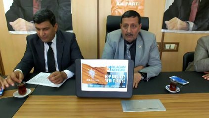 harran basın açıklaması ak parti kongre