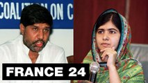 Le Nobel de la paix à Malala Yousafzai (17 ans) et Kailash Satyarthi