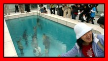 La piscina magica si trova in Giappone