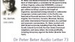 Dr Peter Beter Audio Letter 73 - March 31, 1982  - The New Phantom War Planes of the United States; Project Z, The Three-phase Strategy for Nuclear War I; The First Military Success of the Space Shuttle