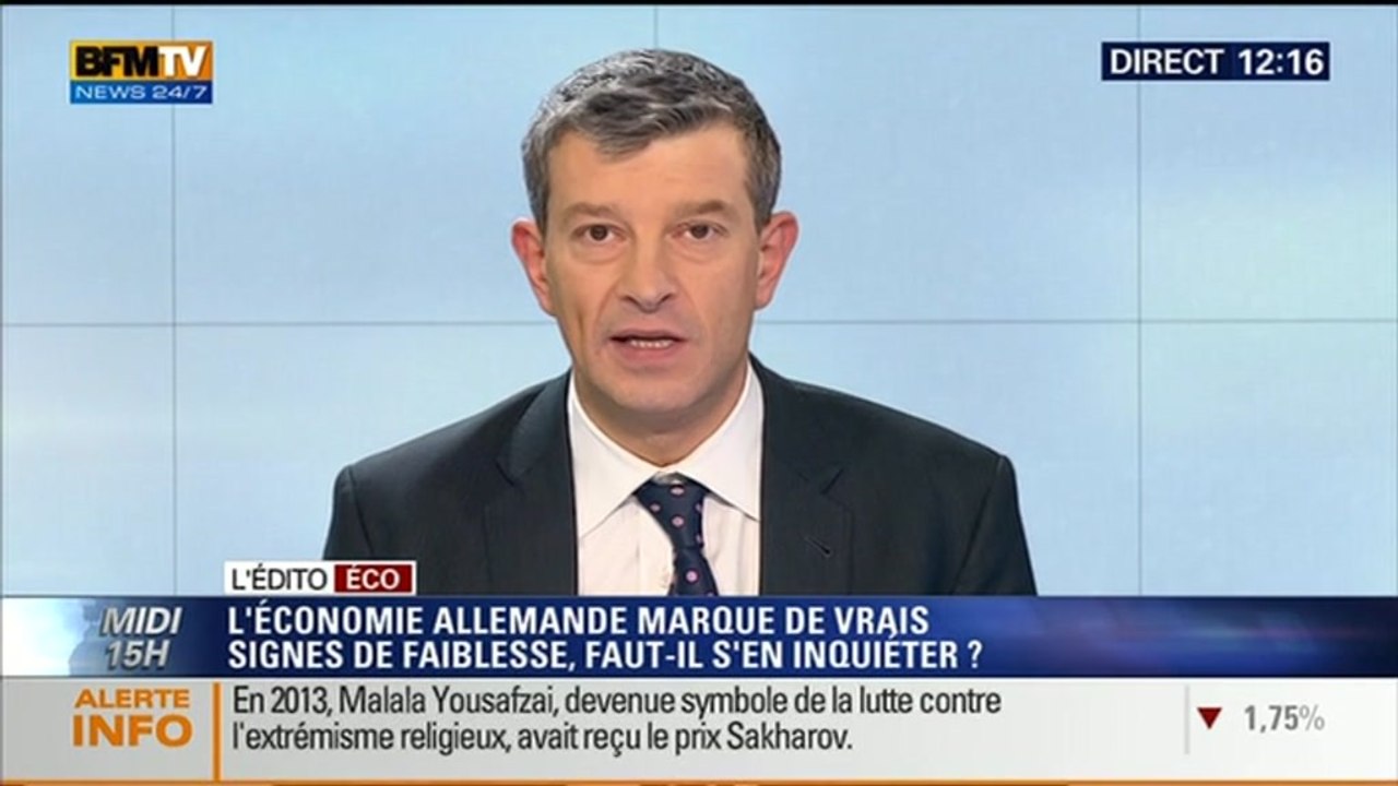 L'Édito éco de Nicolas Doze: "L'Allemagne souffre de la déprime européenne" - 10/10