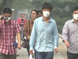 Из-за смога в Пекине не видно солнца
