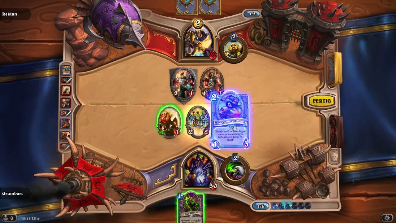 Hexenmeister vs. Paladin (ARENA) (win)