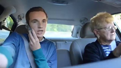 Convincing My Grandma 'Frozen' Happened In Real Life #JimmyKimmel