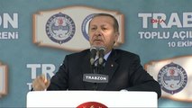 Trabzon Cumhurbaşkanı Erdoğan Trabzon'da Açılış Töreninde Halka Hitap Etti-2