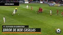 Iker, cometió error para primer gol de Eslovaquia