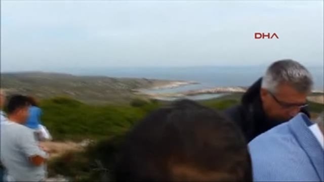 Çanakkale-Görüntülerle Yeniden CHP'li Vekiller İmara Karşı Bozcaada'da