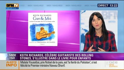 Culture et vous: "Gus & Moi": le livre pour enfants de Keith Richards - 10/10