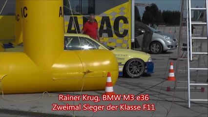Slalom Bitburg 2014 BMW M3 e36