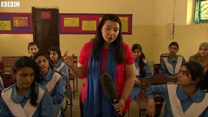 Pakistani School girls want to be like Malala