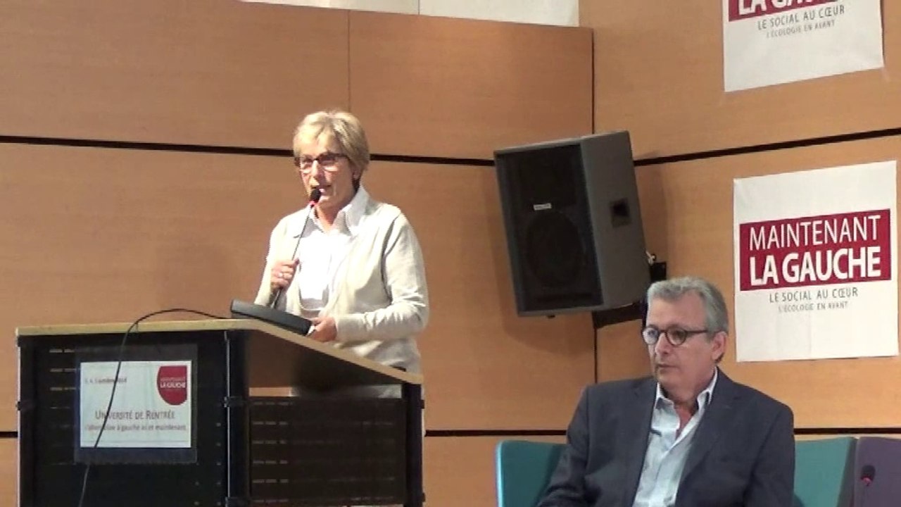 MLG - Université de rentrée. Intervention de Pierre LAURENT