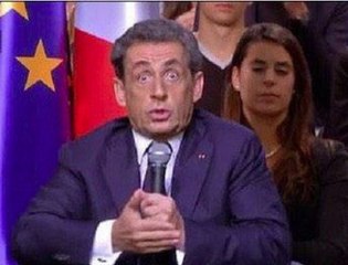 La grimace de Nicolas Sarkozy - ZAPPING ACTU DU 10/10/2014