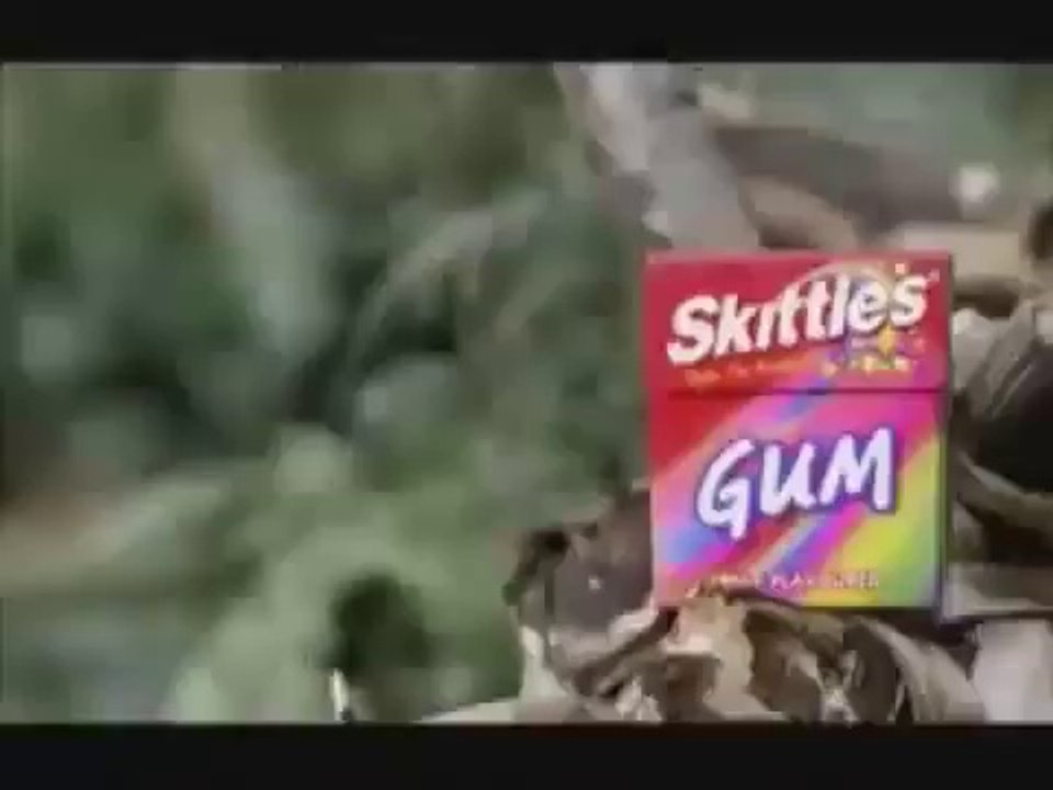 Skittles Gum - Shelter (2004, UK)