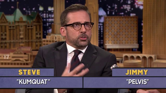 Steve Carell et Jimmy Fallon jouent aux mots cachés