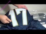 2014 NFL Draft jerseys San Diego Chargers Philip Rivers #17 Premier unboxing review
