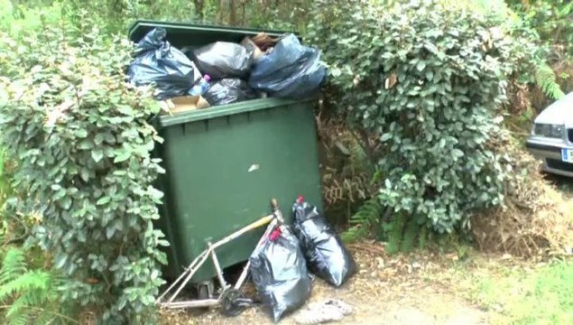 LES NOUVELLES ESTIVALE 2014 DE MICHOU W-D.D. - 20-24 AOUT 2014 - A HOSSEGOR L'ENLEVEMENT DES ORDURES MENGERES EN ETE..