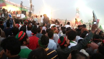 Imran Khan Jalsa in Multan HD - House Full 10-10-2014
