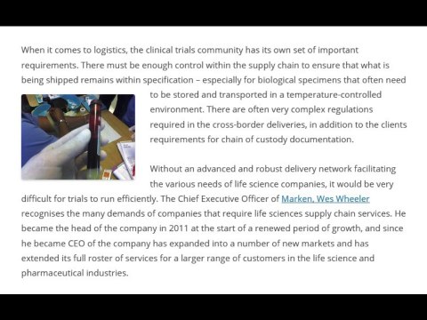 Wes Wheeler and Marken’s Services