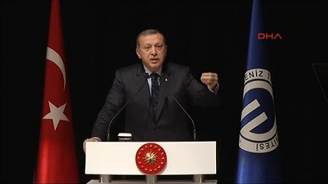 Trabzon Cumhurbaşkanı Erdoğan Ktü'nün Akademik Yılı Açılış Töreninde Konuştu -4