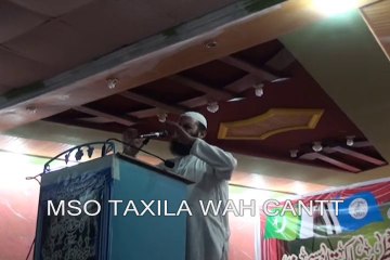 Hafiz iqrar Ahmed Abbasi at seminar held by M.S.O Taxila Topic Katib e Quran r.a