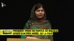 Malala Yousafzai "honorée d'avoir été choisie comme lauréate"