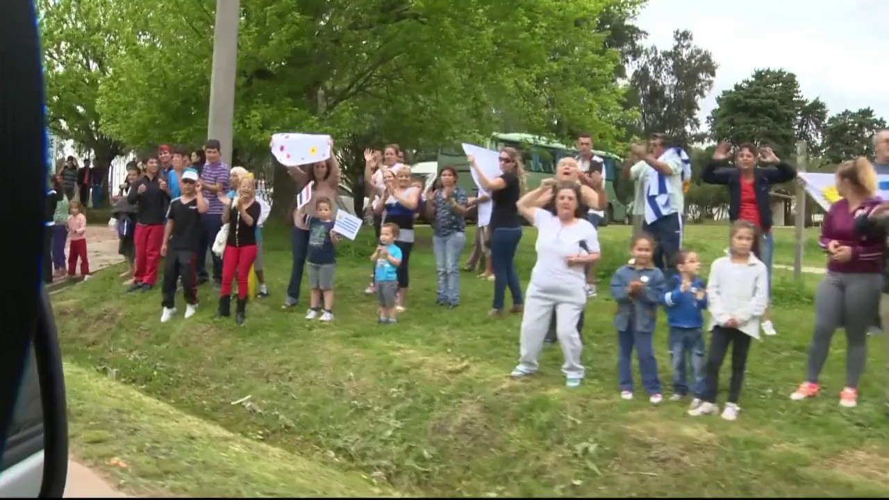 Uruguay president welcomes Syrian refugees