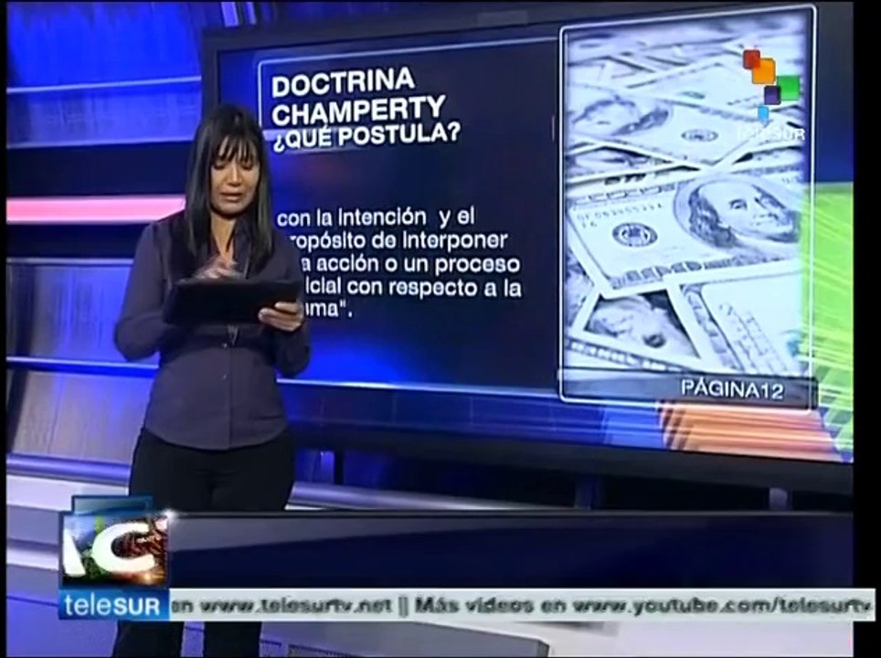 Economista afirma que hay que terminar con el negocio de Fondos buitre