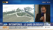 BFM Story: Intempéries: le département du Gard placé en alerte rouge - 10/10