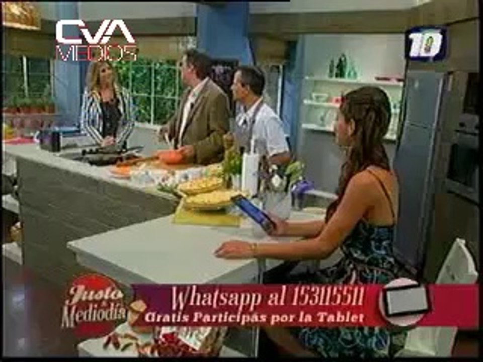 Canal10 - Justo al Mediodía - Martin Llaryora 10/10/2014