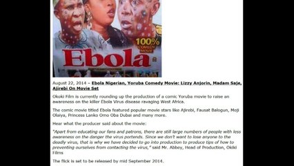 Ebola Dollars - 100% Comedy Movie