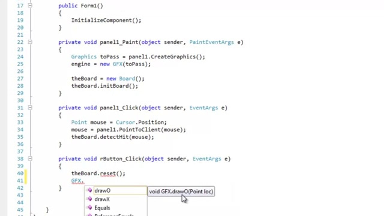 C# Tic-Tac-Toe Tutorial 10 - Detecting 3 In A Row Part 2