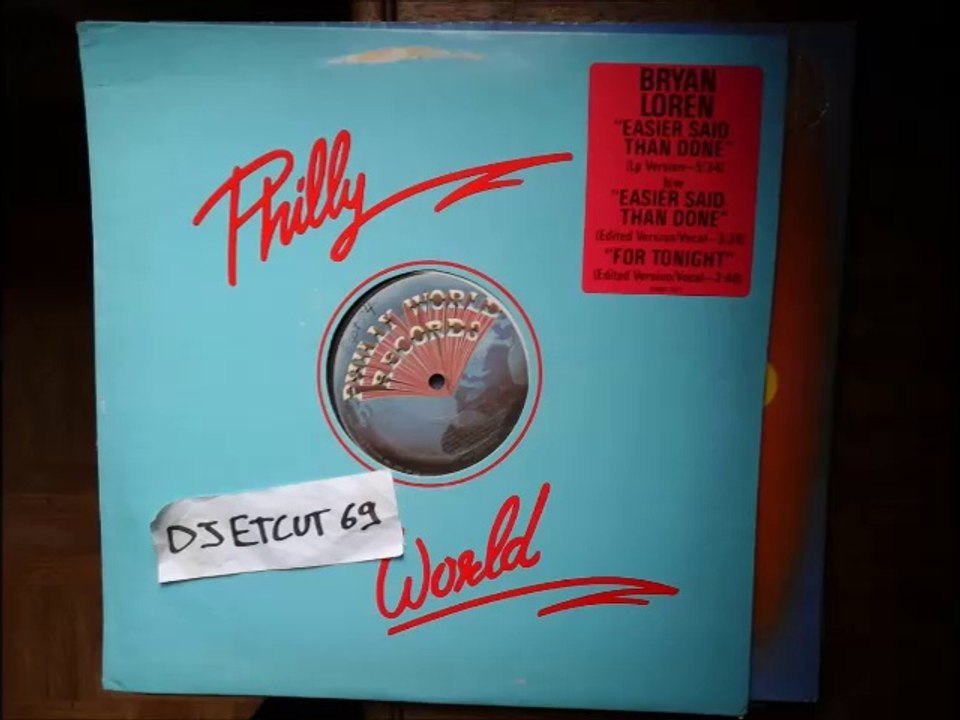 BRYAN LOREN -FOR TONIGHT(RIP ETCUT)PHILLY WORLD REC 884