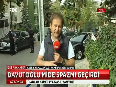 Ahmet Davutoğlu yorgunluk ve stresten mide spazmı geçirdi