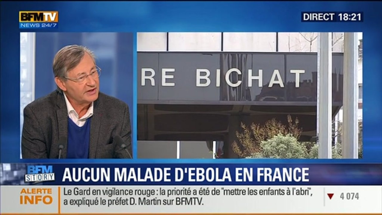 BFM Story: Ebola: aucun cas n'est détecté en France - 10/10