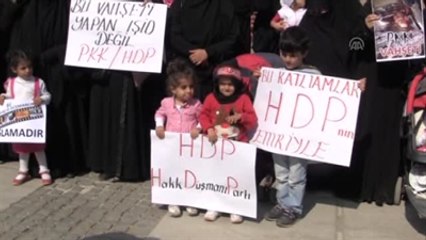 Işid Bahanesiyle İzinsiz Gösteriler Protesto Edildi - Bursa/çanakkale/kocaeli/konya/