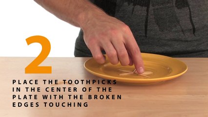 Toothpick Star Table Trick - Sick Science! #008