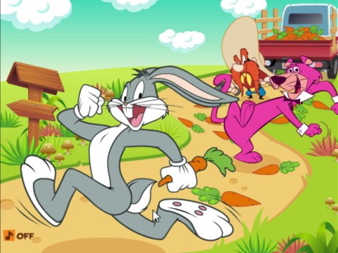 Looney Tunes Bugs Bunny's Hopping Carrot Hunt Let's Play / PlayThrough / WalkThrough Part