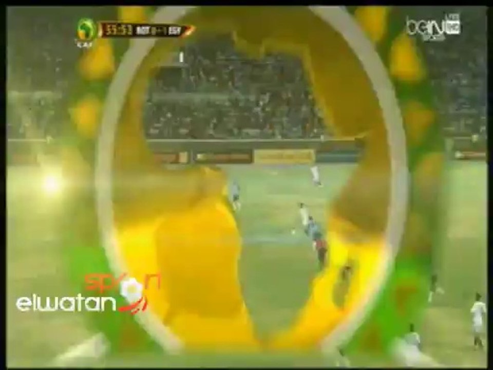 الهدف الاول لمصر فى بتسوانا