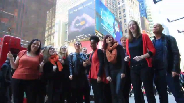 Pornhub : All You Need Is Hand - Times Square New York