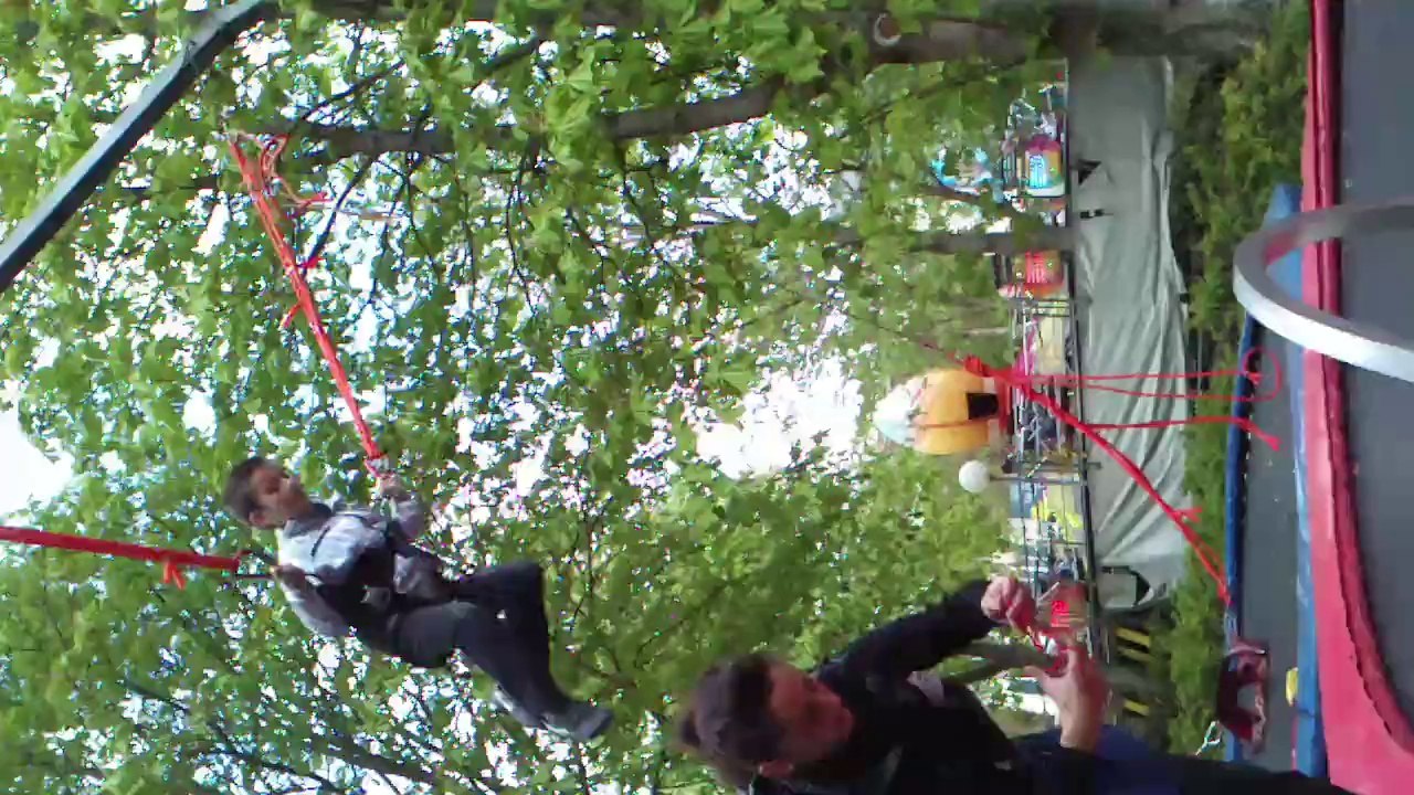 saut élastique horizontale