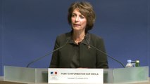 Intervention de Marisol Touraine - Conférence de presse Ebola - 10 oct. 2014